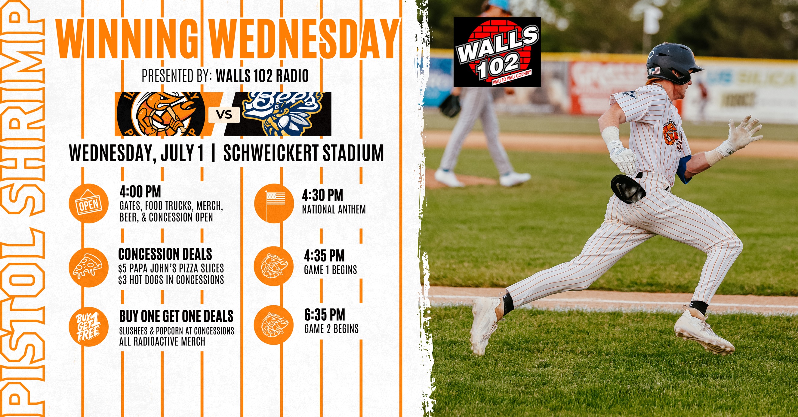 It&rsquo;s a Winning Wednesday presented by WALLS 102!